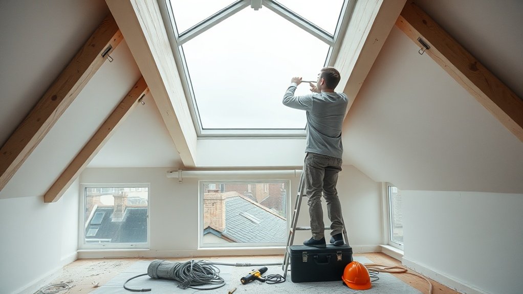 Electric Skylight Installation Holloway