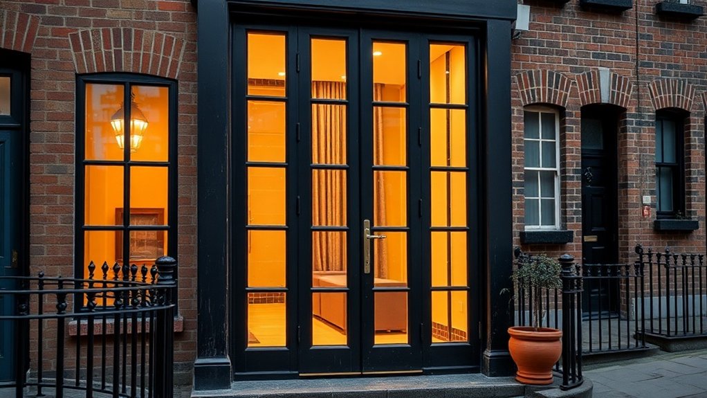 Glass Panel Doors Holloway